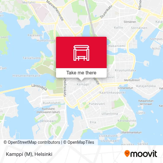 Kamppi (M) map