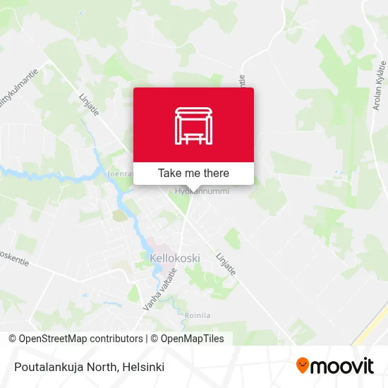 Poutalankuja North map