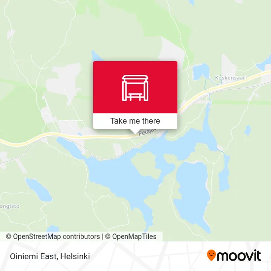 Oiniemi East map
