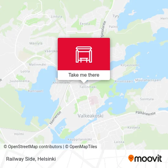 Railway Side map