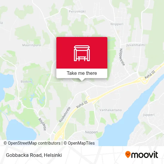 Gobbacka Road map