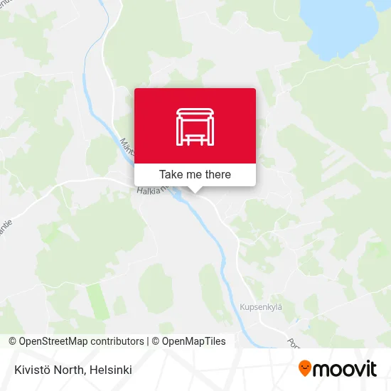 Kivistö North map