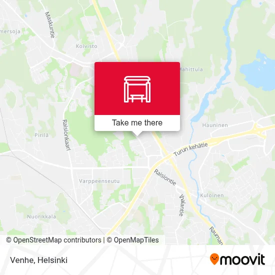 Venhe map