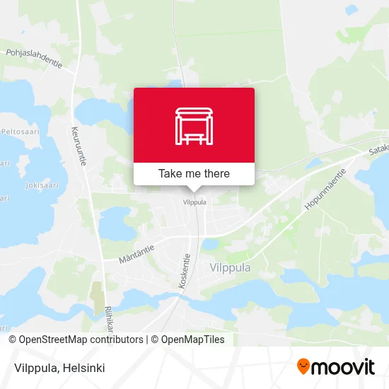 Vilppula map
