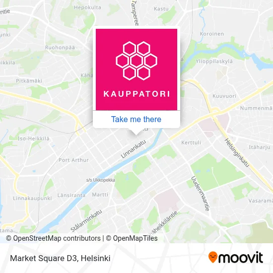 Market Square D3 map