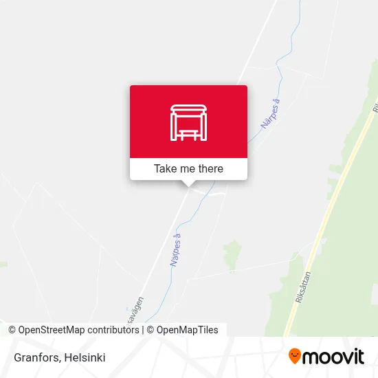 Granfors map