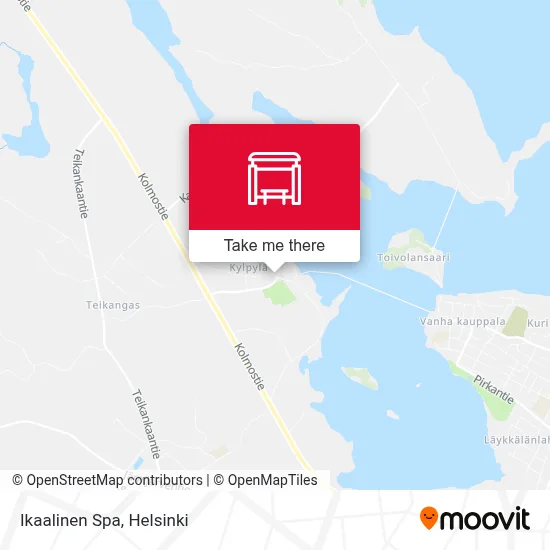 Ikaalinen Spa map
