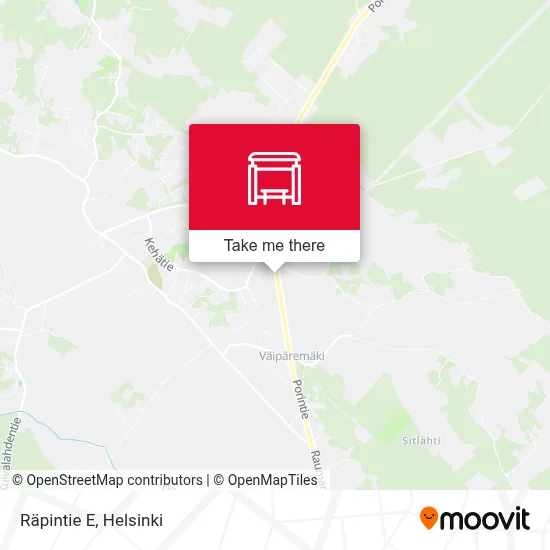 Räpintie E map