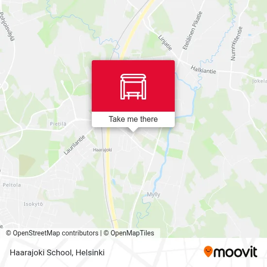 Haarajoki School map