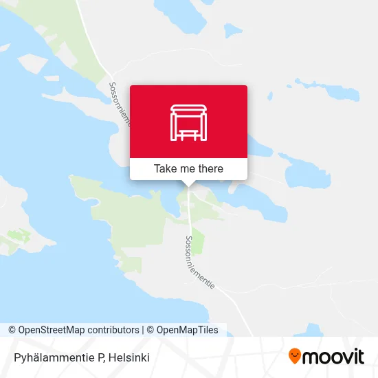 Pyhälammentie P map