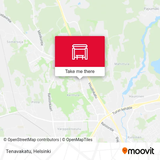 Tenavakatu map