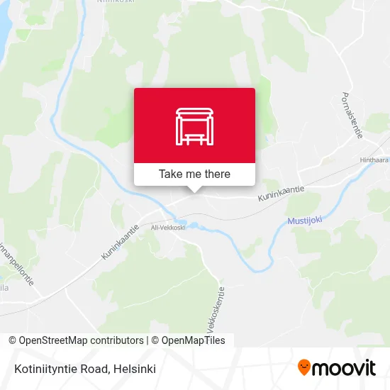 Kotiniityntie Road map