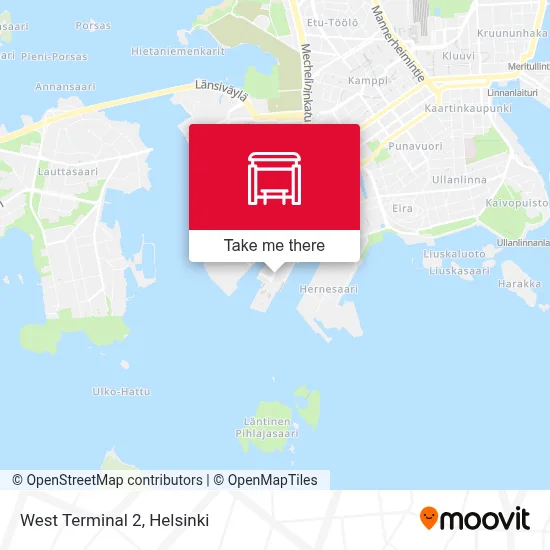 West Terminal 2 map