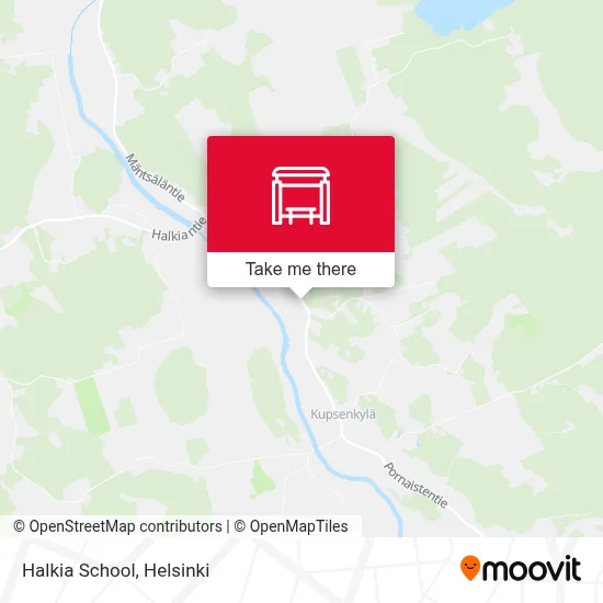 Halkia School map