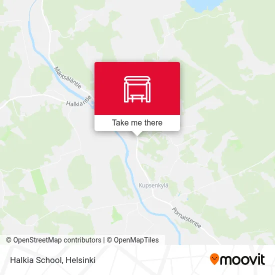 Halkia School map
