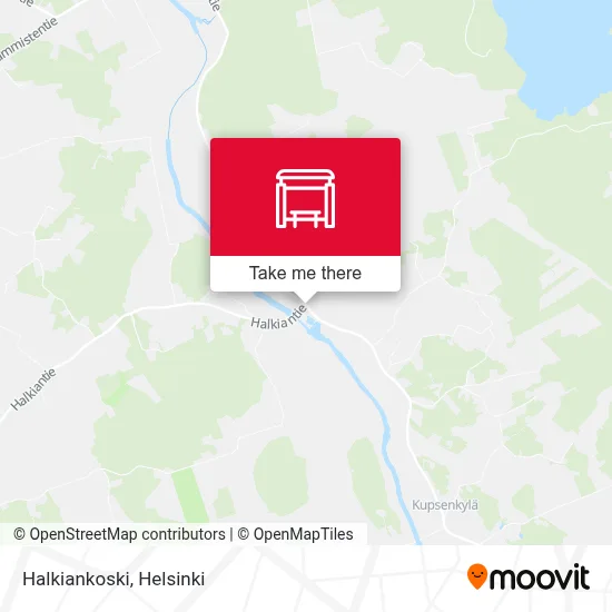 Halkiankoski map