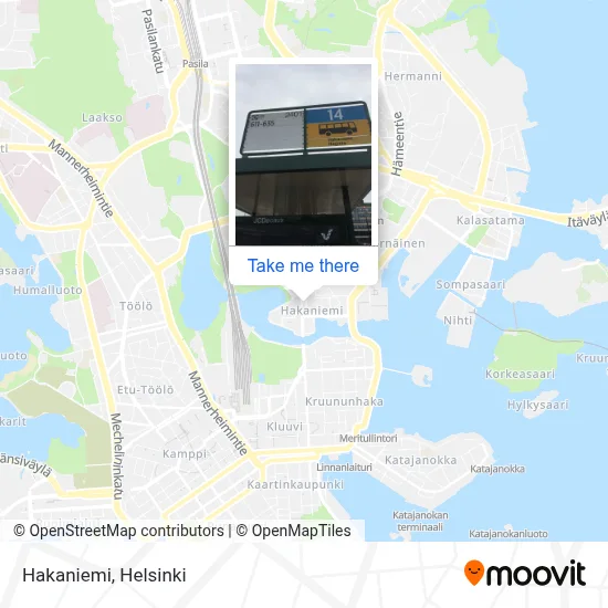 Hakaniemi map
