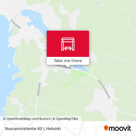 How to get to Nuoramoistentie 80 I in Sysmä by Bus or Train?