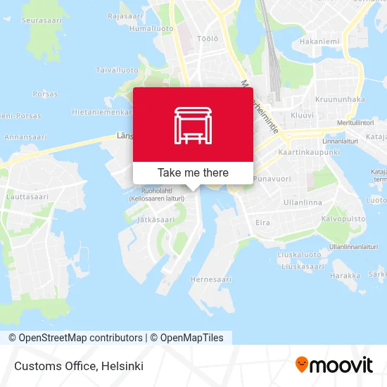 Customs Office map