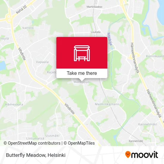 Butterfly Meadow map