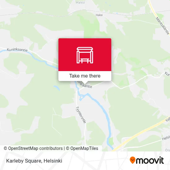 Karleby Square map
