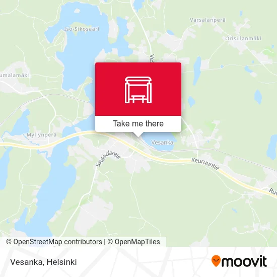 Vesanka map