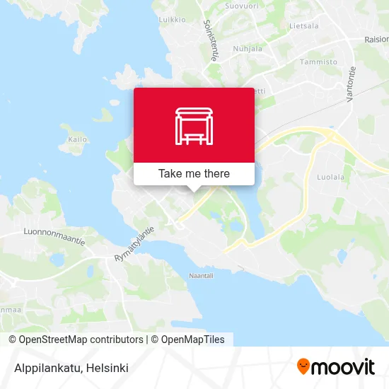 Alppilankatu map