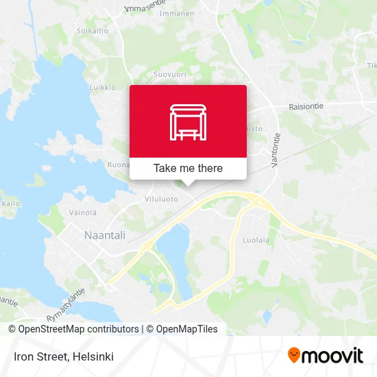 Iron Street map
