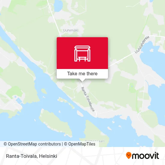 Ranta-Toivala map
