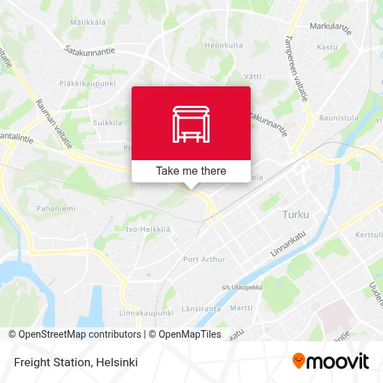 Freight Station map