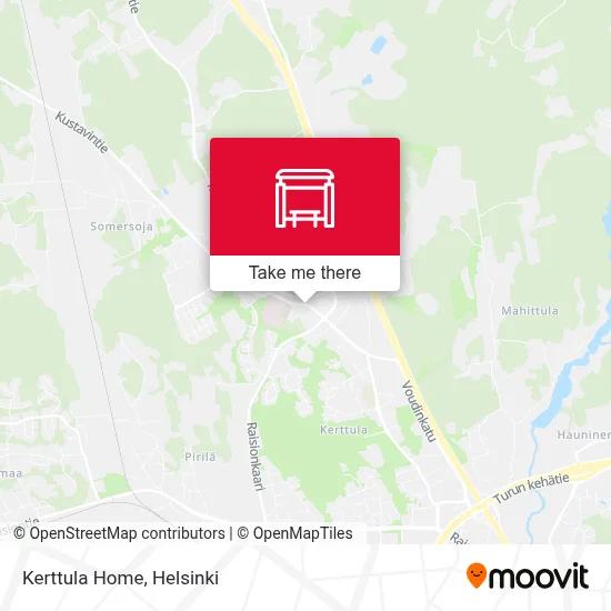 Kerttula Home map