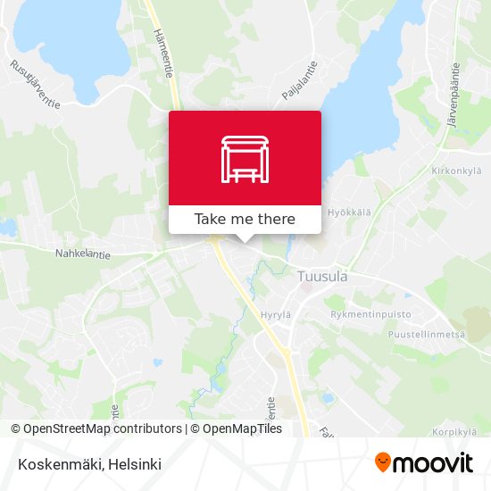 Koskenmäki map