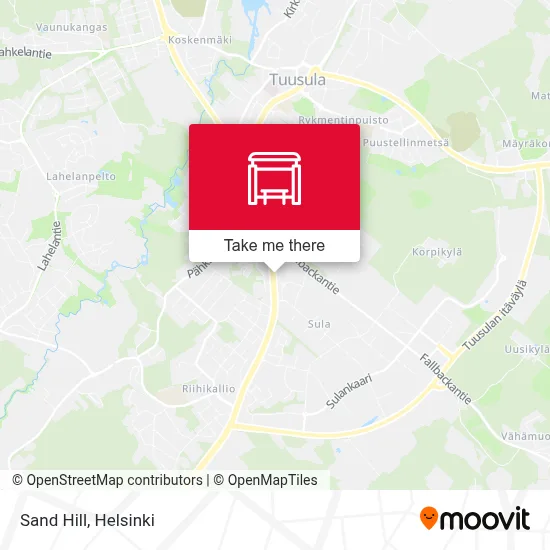 Sand Hill map