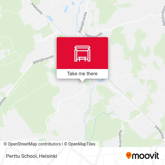 Perttu School map