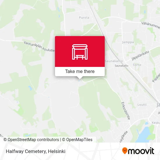 Halfway Cemetery map