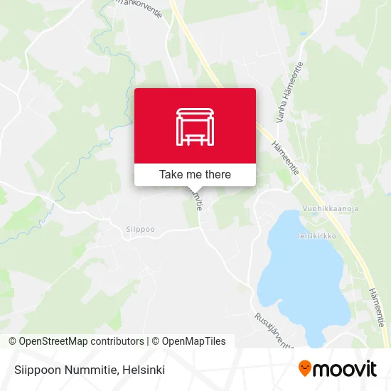 Siippo Heath Road map