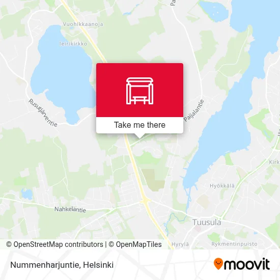 Nummenharjuntie map