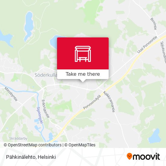 Pähkinälehto map