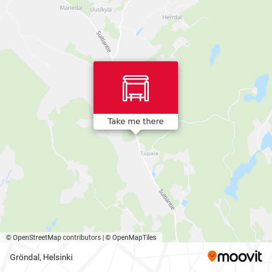 Gröndal map