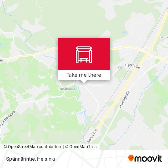 Spännärintie map