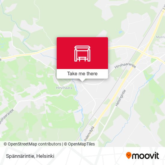Spännärintie map