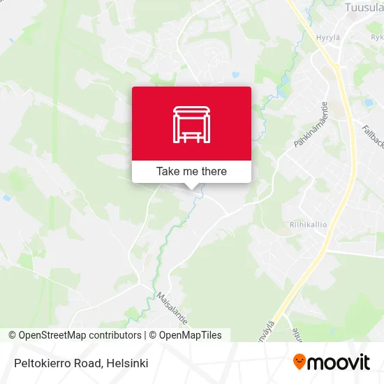 Peltokierro Road map
