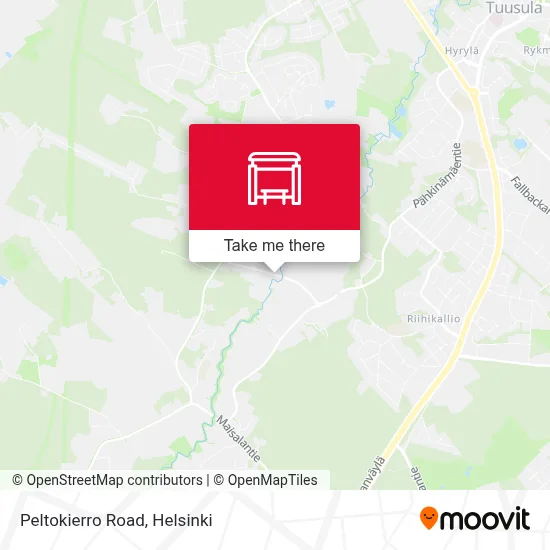 Peltokierro Road map