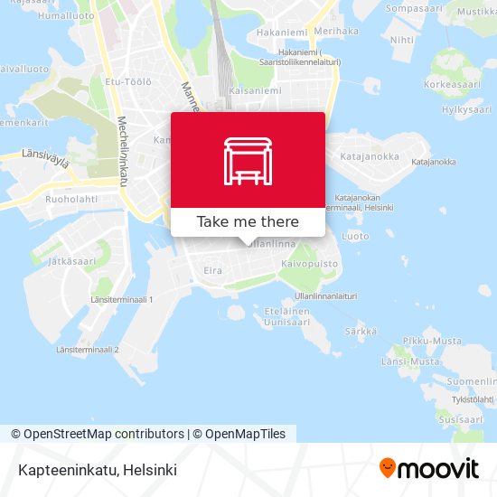 Kapteeninkatu map