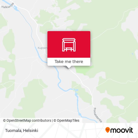 Tuomala map