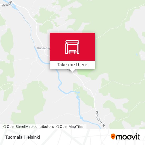 Tuomala map