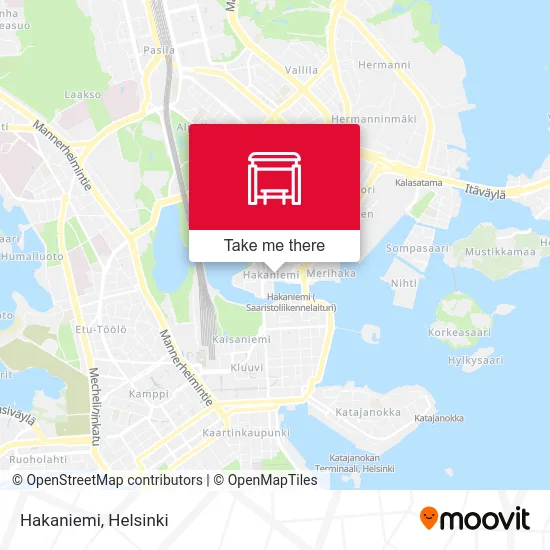 Hakaniemi map