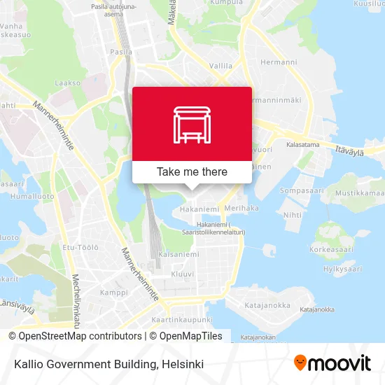 Kallio Government Building map