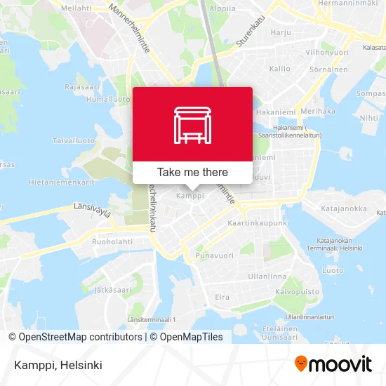 Kamppi map