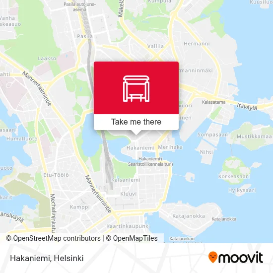 Hakaniemi map